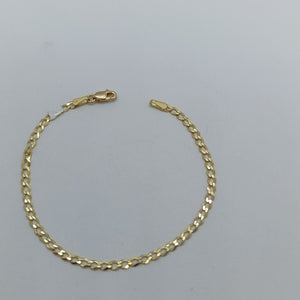 PULSERA BARBADA 14K 18 CM 1.9 GR (NUEVO)