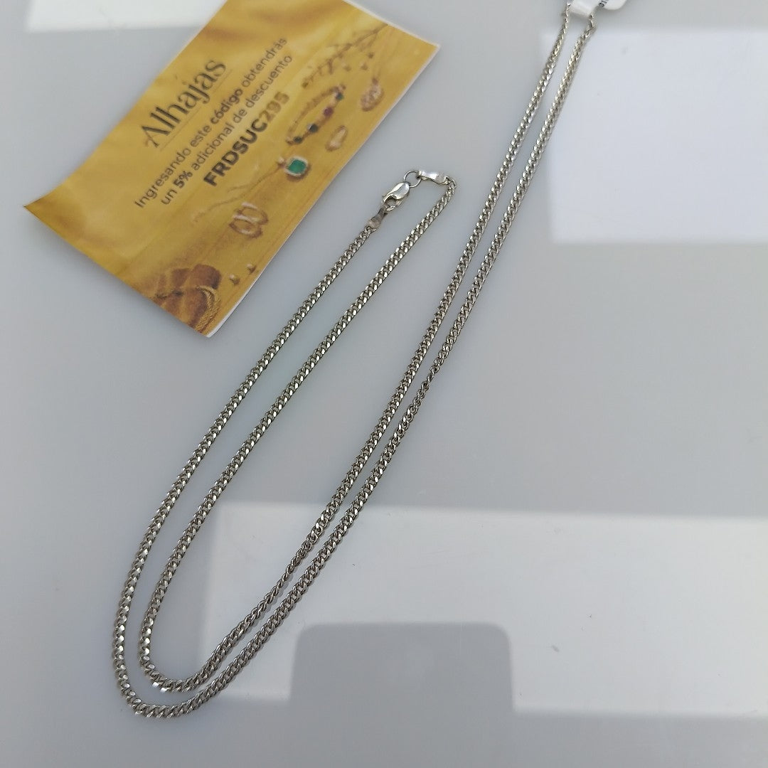 CADENA PLATA 8,00 GRMS (SEMINUEVO)