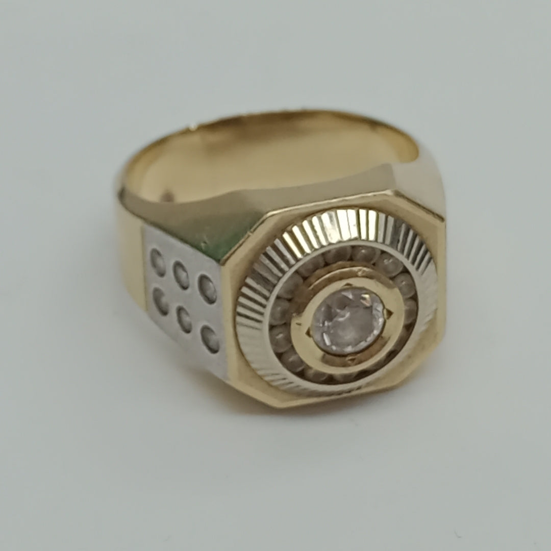 ANILLO ORO 14 K 12,90 GRMS (SEMINUEVO)