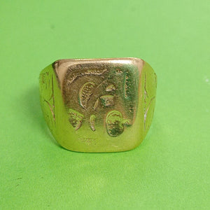 ANILLO ORO 18 K 13.4 GRMS (SEMINUEVO)