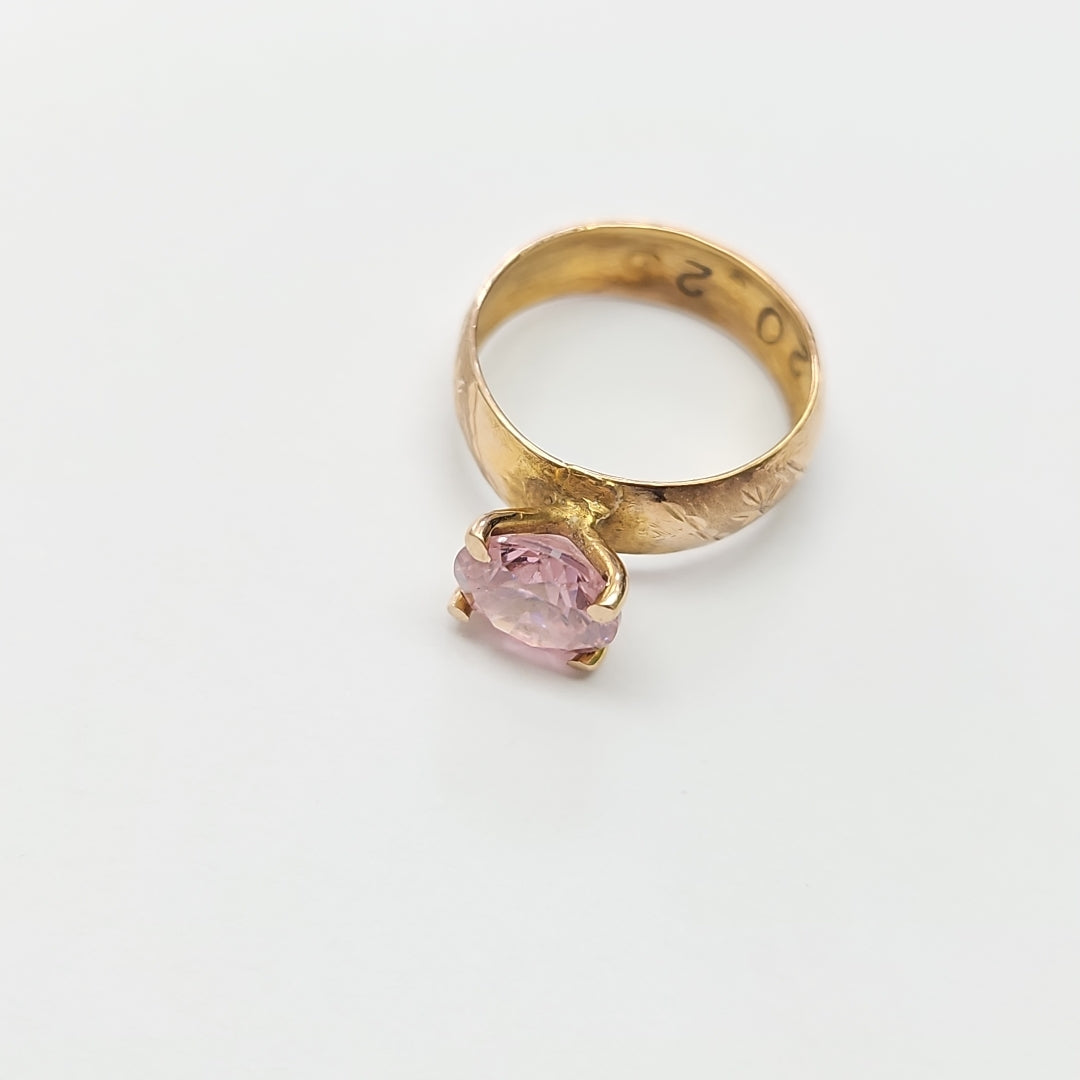 ANILLO ORO 10 K 2,80 GRMS (SEMINUEVO)