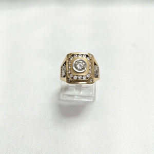 ANILLO ORO 14 K 12,10 GRMS (SEMINUEVO)