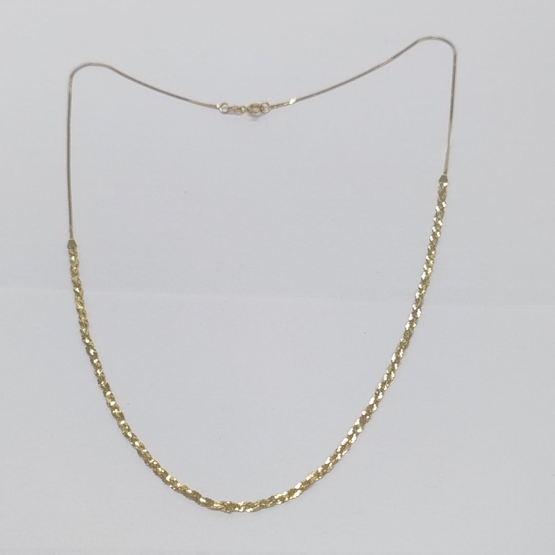 GARGANTILLA ORO 14 K 1.5 GRMS (SEMINUEVO)