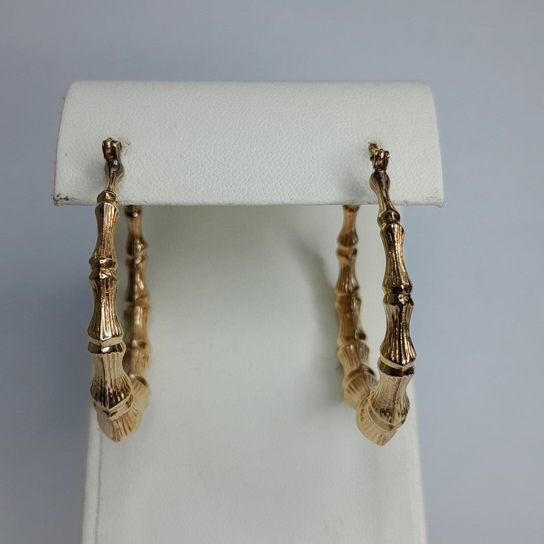 ARRACADAS PAR ORO 14 K 5.5 GRMS (SEMINUEVO)