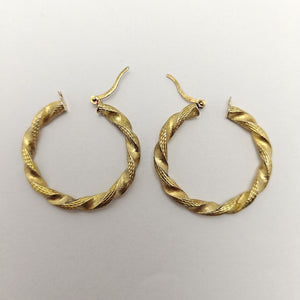 ARETES PAR ORO 14 K 3,00 GRMS (SEMINUEVO)