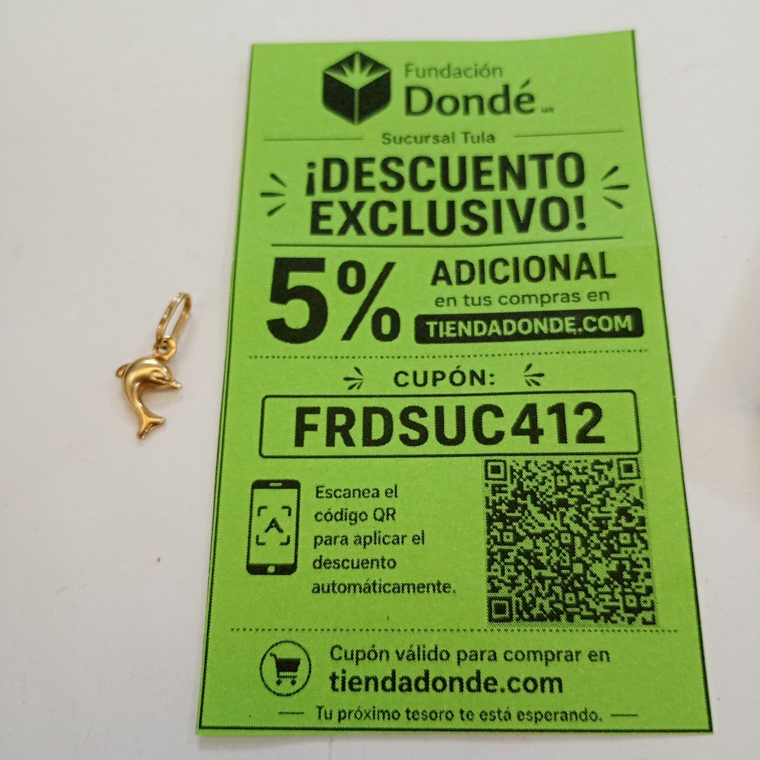 DIJE ORO 14 K 0,40 GRMS (SEMINUEVO)