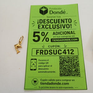 DIJE ORO 14 K 0,40 GRMS (SEMINUEVO)