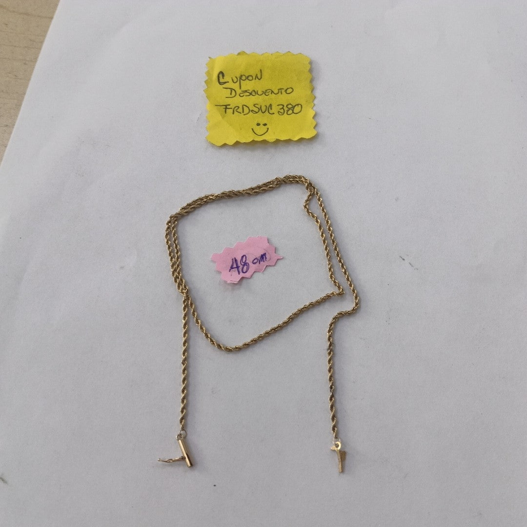 CADENA ORO 14 K 5.8 GRMS (SEMINUEVO)