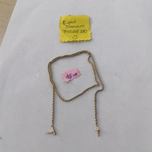 CADENA ORO 14 K 5.8 GRMS (SEMINUEVO)