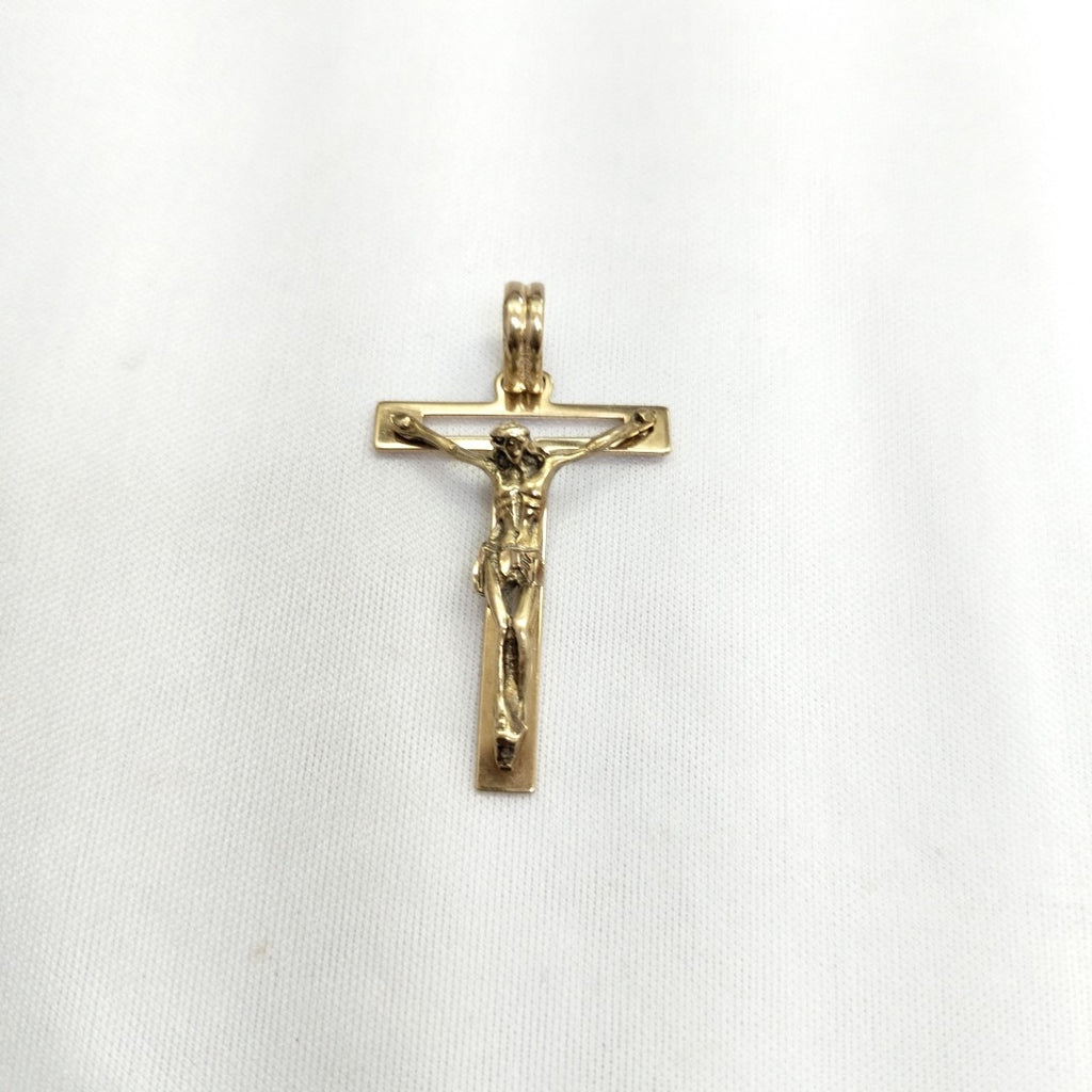CRUCIFIJO ORO 14 K 5.3 GRMS (SEMINUEVO)
