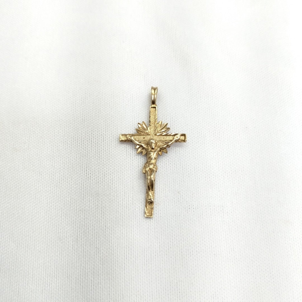 CRUCIFIJO ORO 14 K 2,00 GRMS (SEMINUEVO)