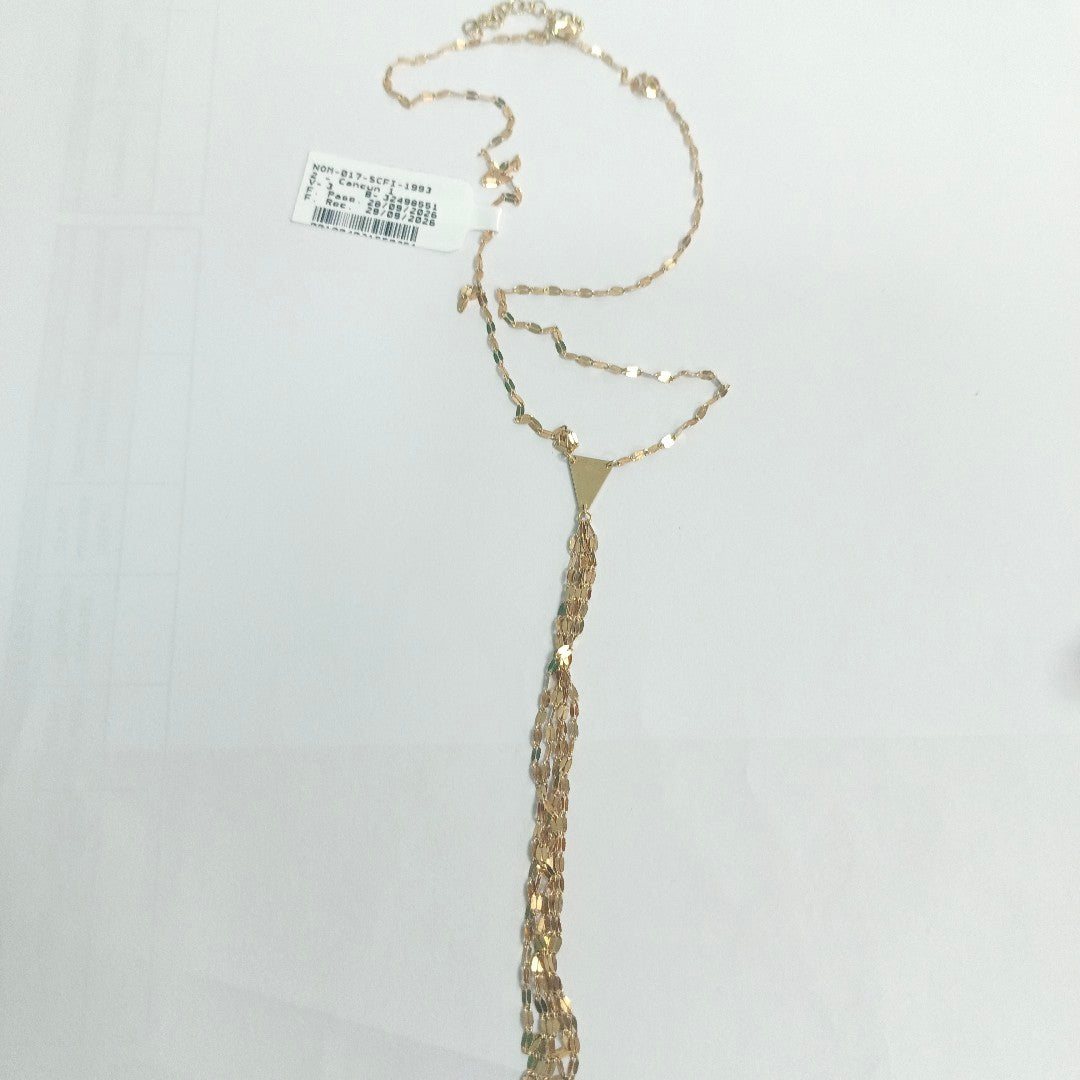 GARGANTILLA ORO 14 K 2.8 GRMS (SEMINUEVO)