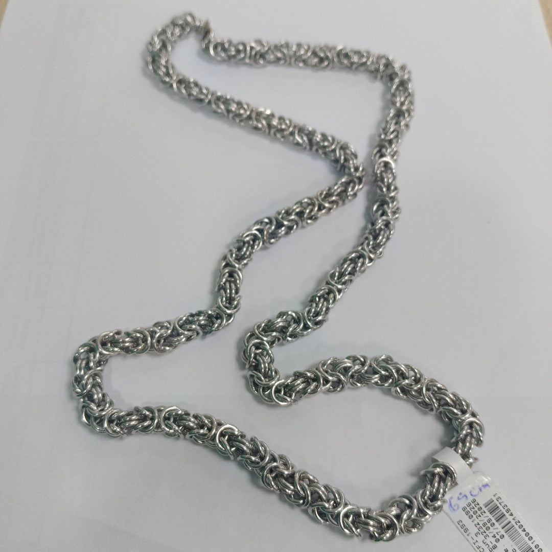 CADENA ORO BLANCO 18 K 70,30 GRMS (SEMINUEVO)