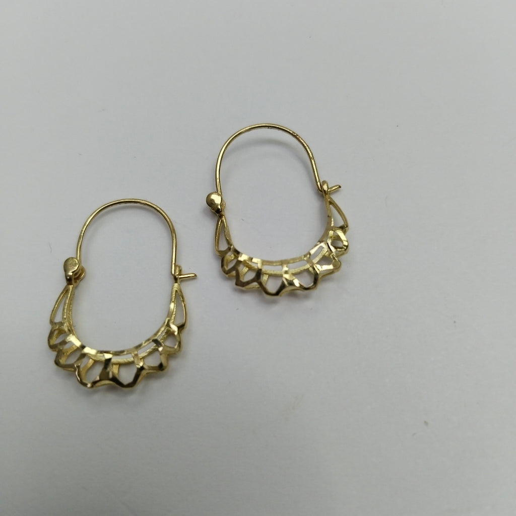 ARRACADAS PAR ORO 10 K 0.8 GRMS (SEMINUEVO)