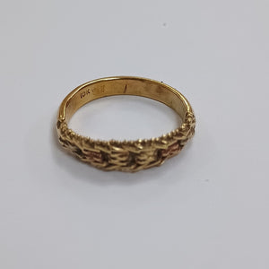 ARGOLLA ORO COMBINADO 10 K 3,00 GRMS (SEMINUEVO)