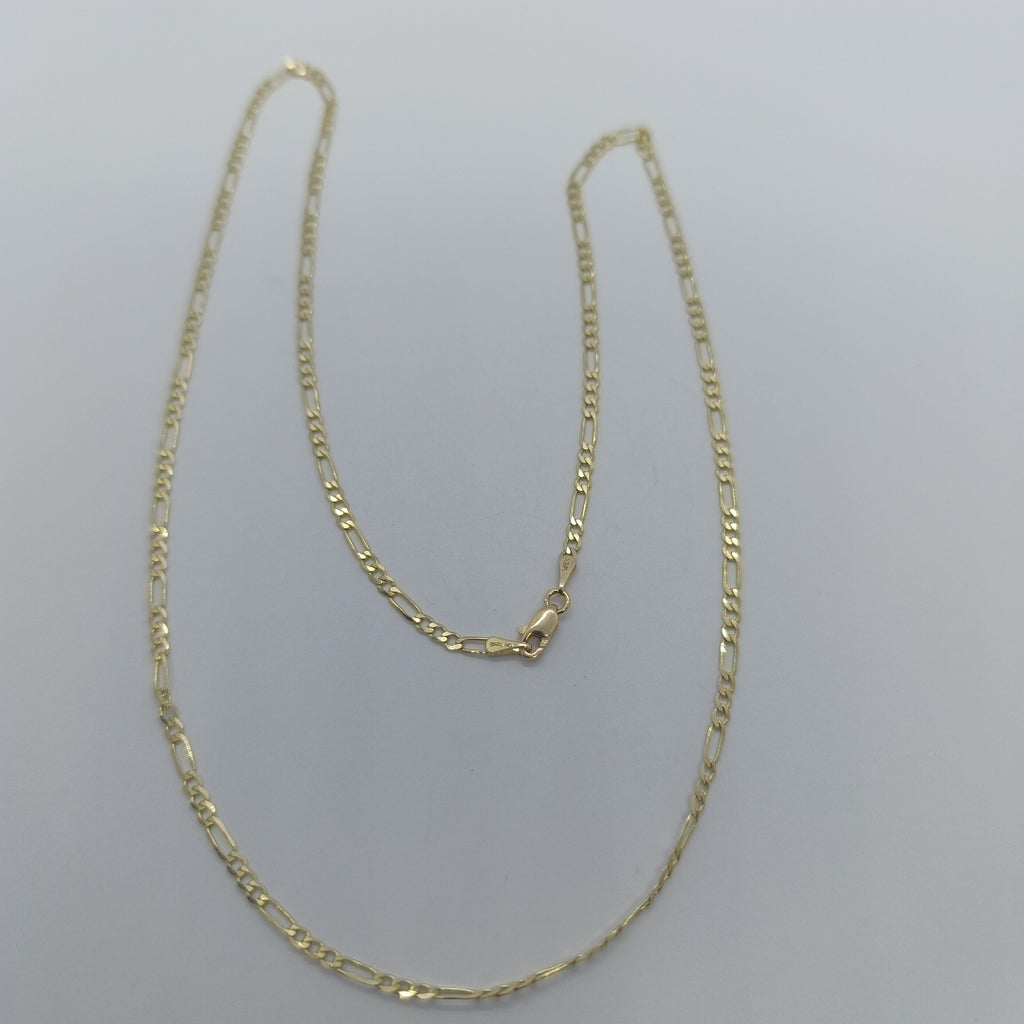 CADENA 3X1 14K 55 CM 5 GR (NUEVO)