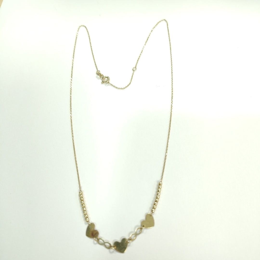 GARGANTILLA ORO 10 K 1.6 GRMS (SEMINUEVO)