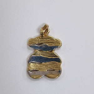 DIJE ORO,ORO COMBINADO 14 K 1,60 GRMS (SEMINUEVO)