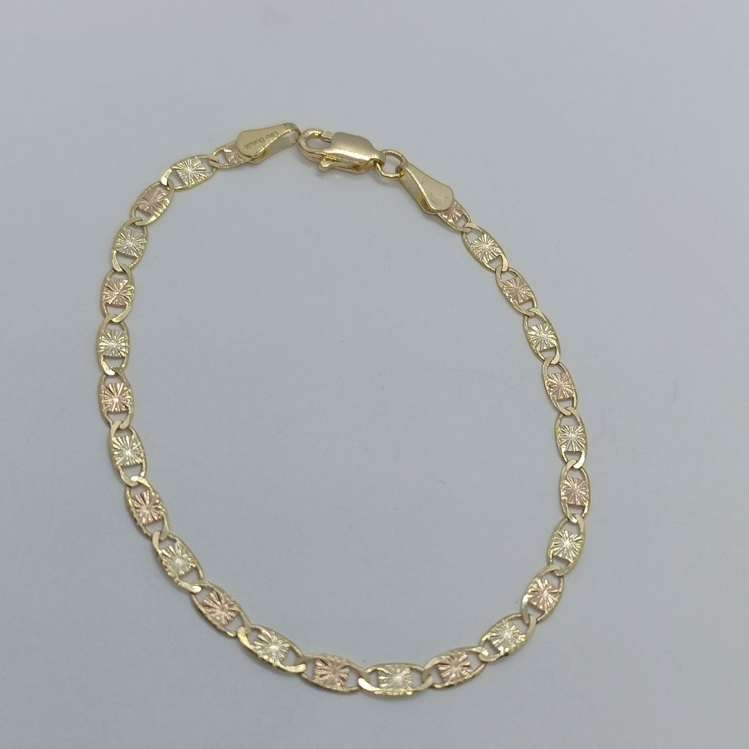 PULSERA GUCHI 14K 18 CM 2.8 GR (NUEVO)