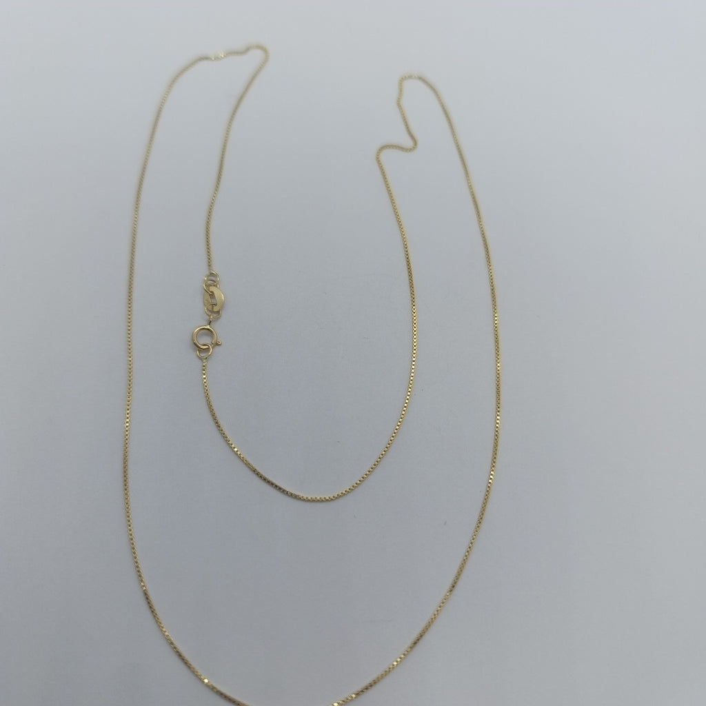 CADENA VENECIANO 14K 55 CM 1.7 GR (NUEVO)