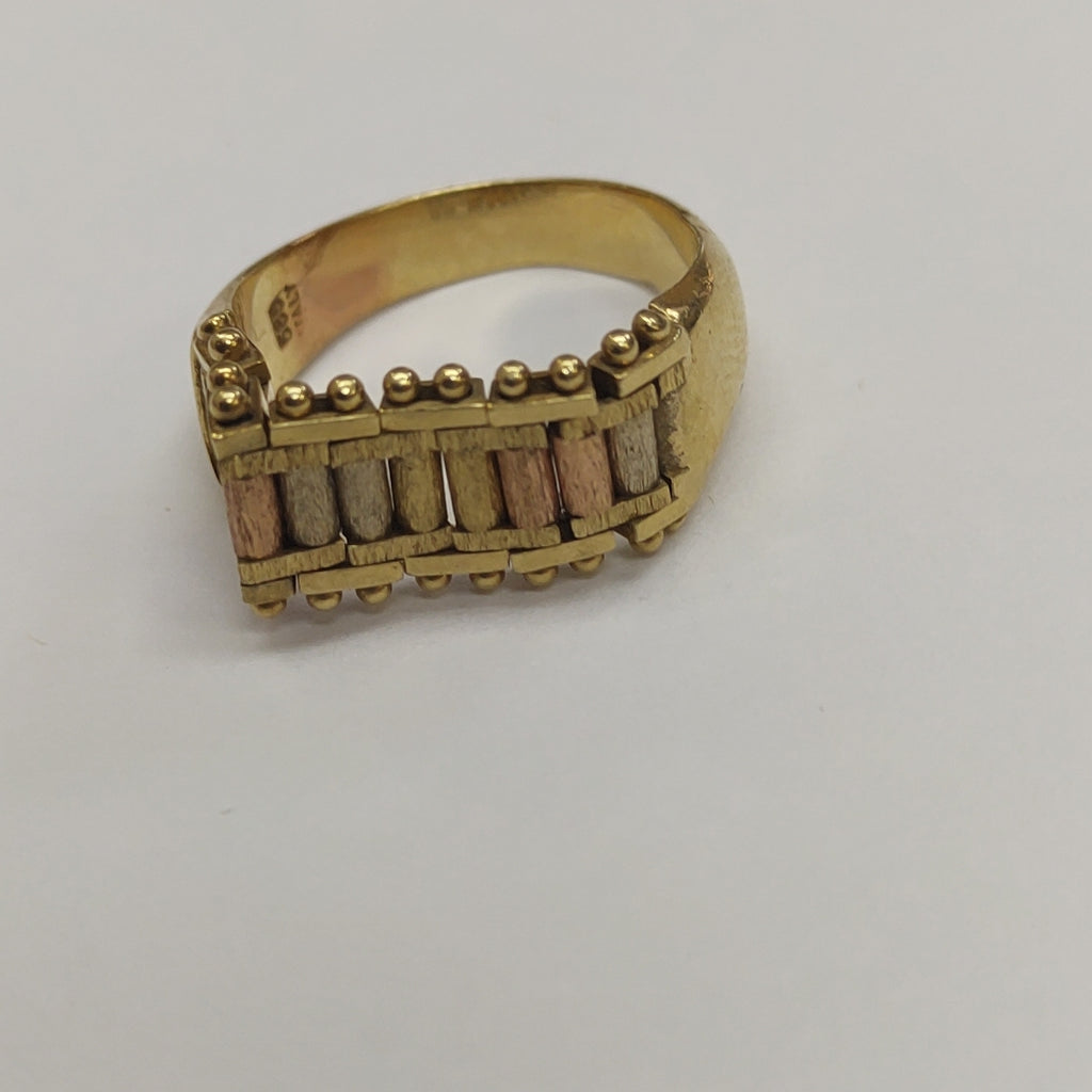 ANILLITO ORO COMBINADO 14 K 4,60 GRMS (SEMINUEVO)