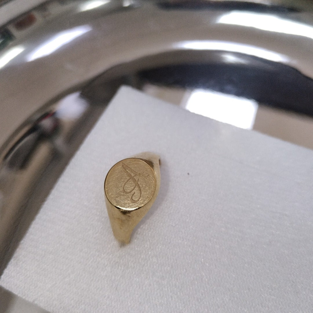 ANILLO ORO 10 K 2.5 GRMS (SEMINUEVO)