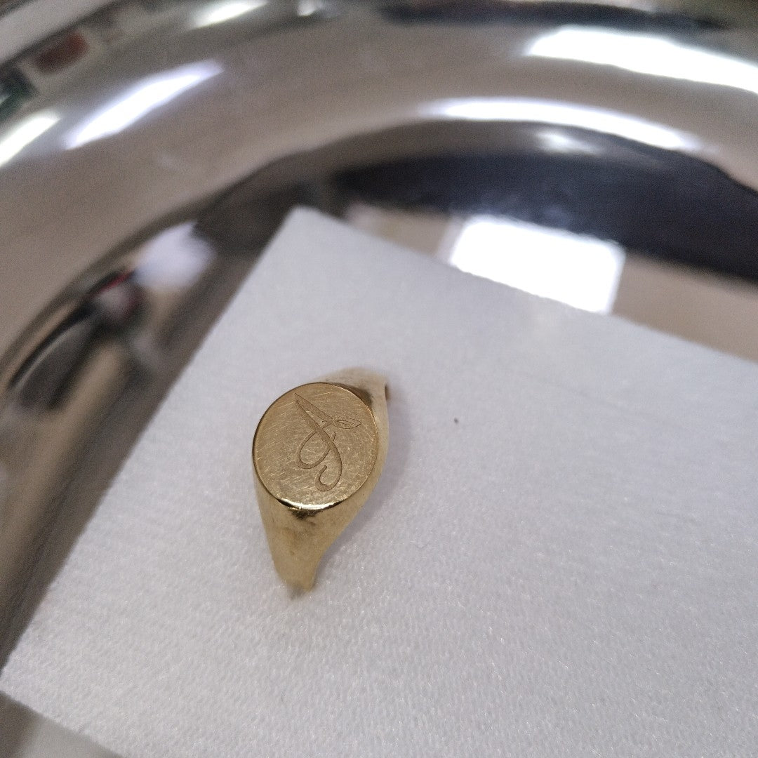 ANILLO ORO 10 K 2.5 GRMS (SEMINUEVO)