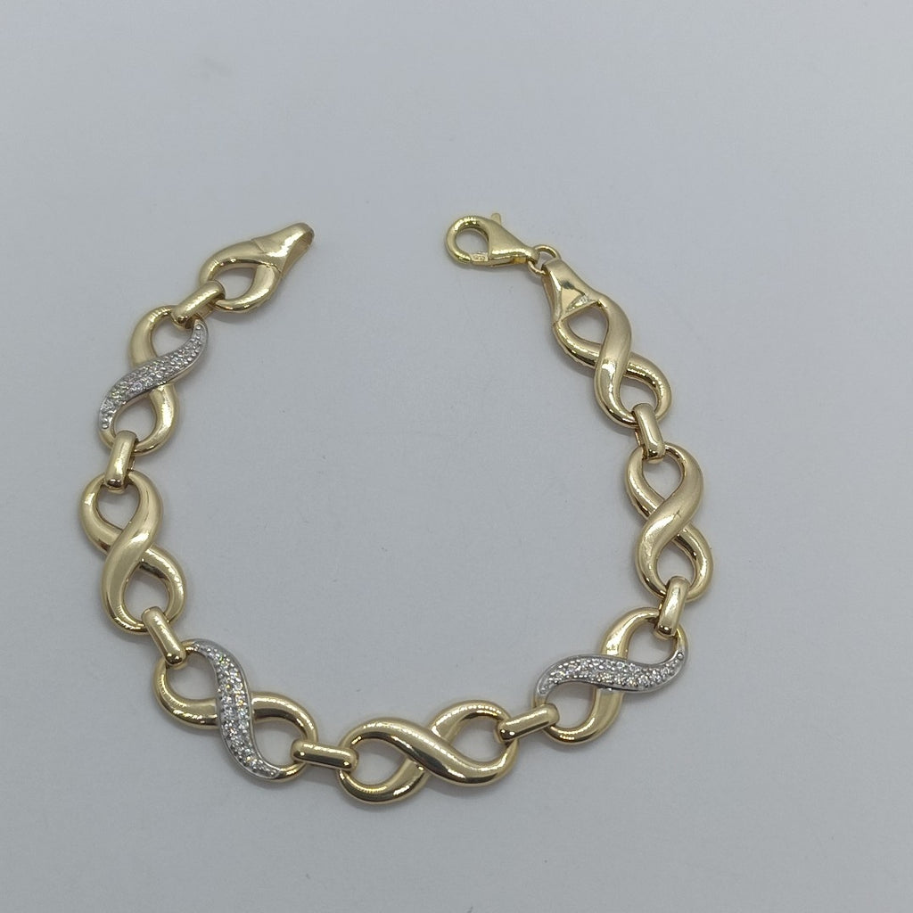 PULSERAS DAMA ORO 14K 7.2 (NUEVO)