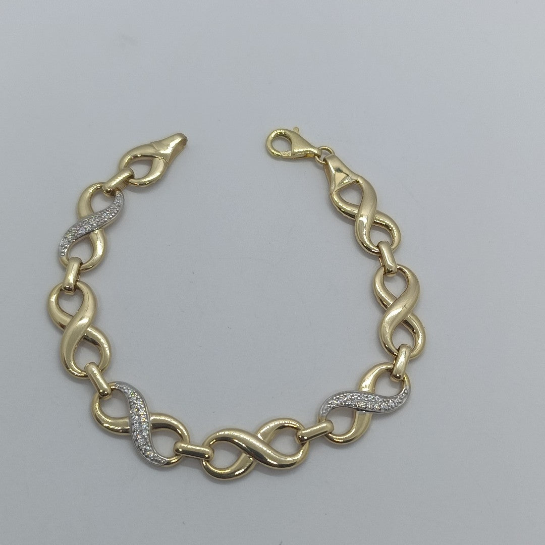 PULSERAS DAMA ORO 14K 7.2 (NUEVO)