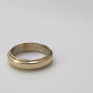 ARGOLLA ORO COMBINADO 14 K 4,50 GRMS (SEMINUEVO)