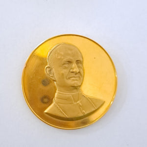 MEDALLA CONMEMORATIVA ORO 18 K 42 GRMS (SEMINUEVO)