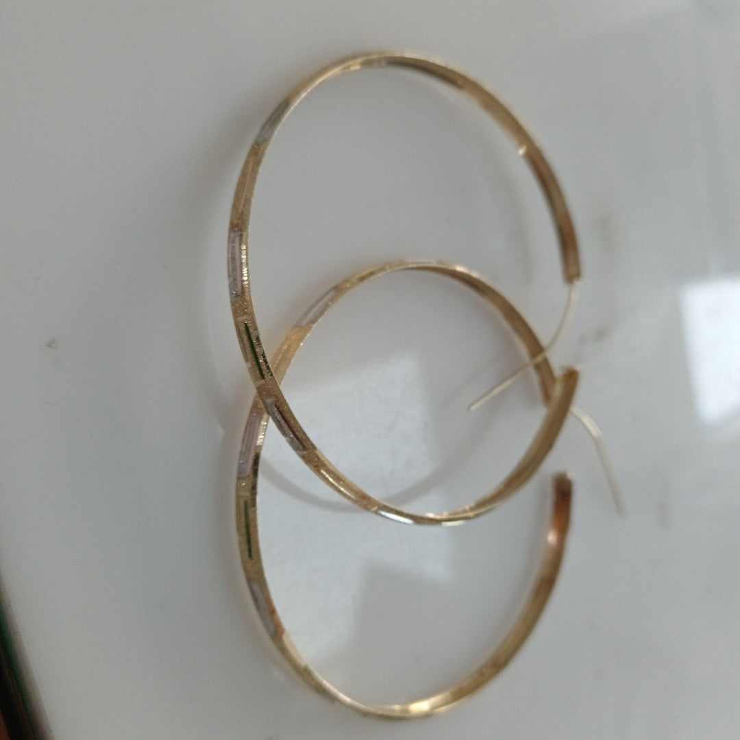 ARRACADAS PAR ORO 10 K 9,80 GRMS (SEMINUEVO)