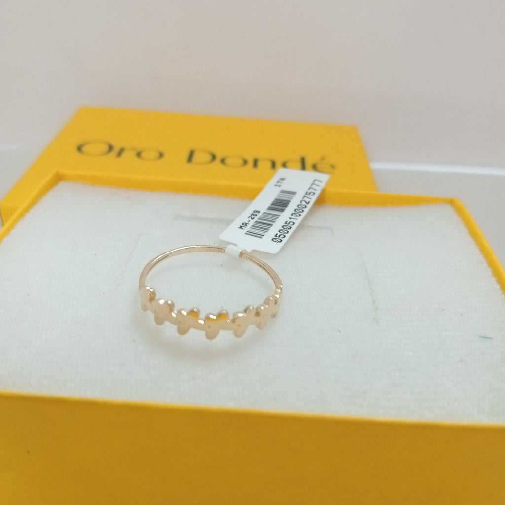 ANILLOS DAMA ORO 14K 1 (NUEVO)