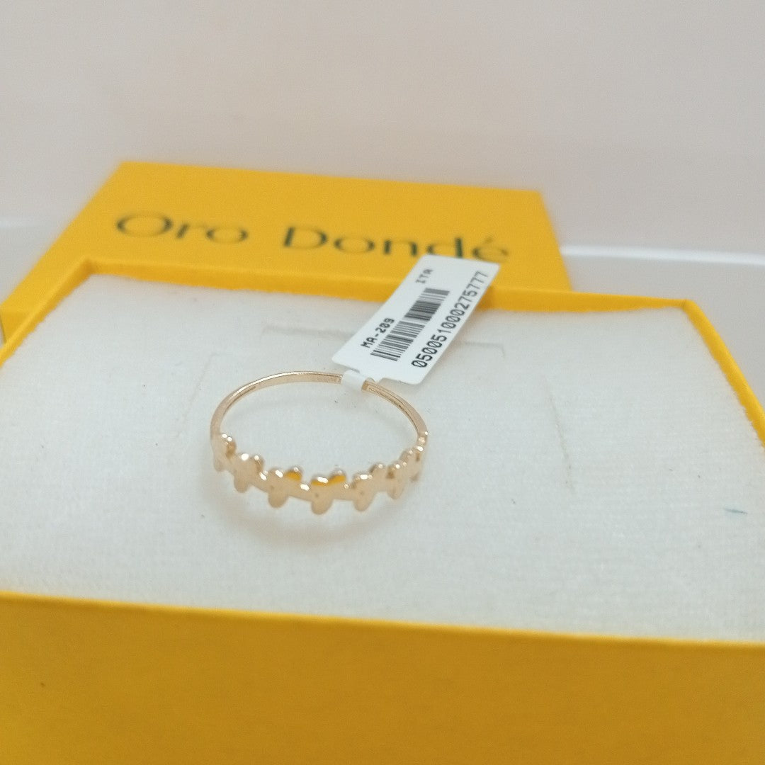 ANILLOS DAMA ORO 14K 1 (NUEVO)