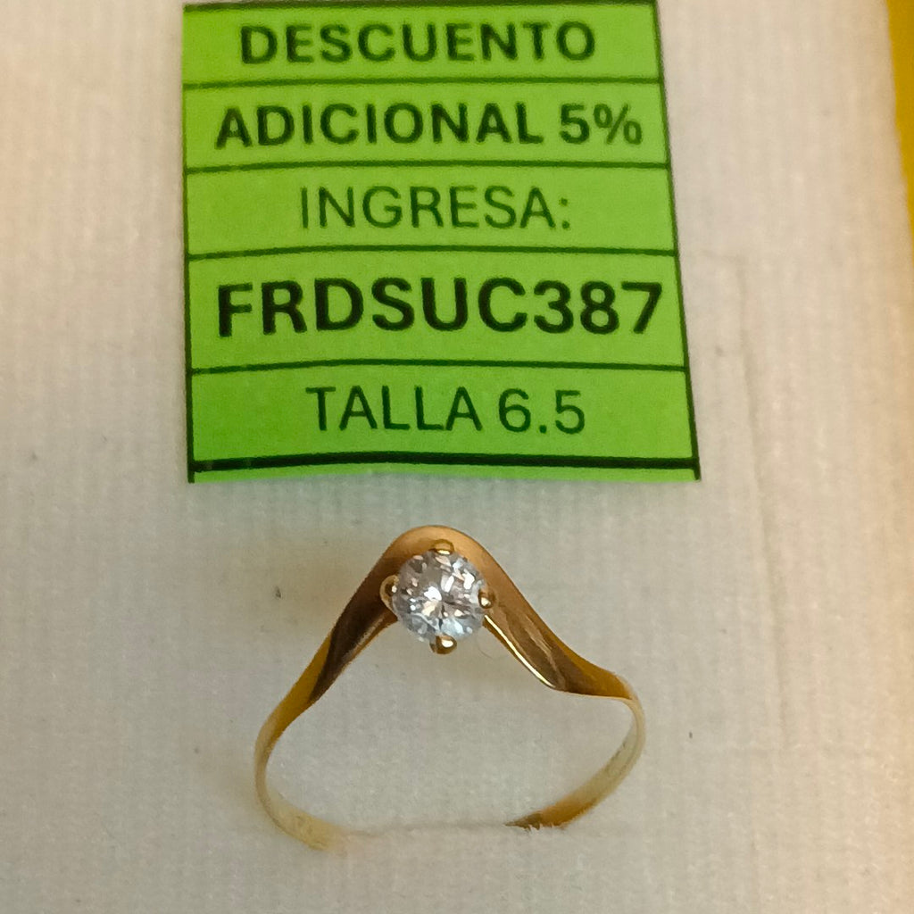 ANILLITO ORO 14 K 1,20 GRMS (SEMINUEVO)