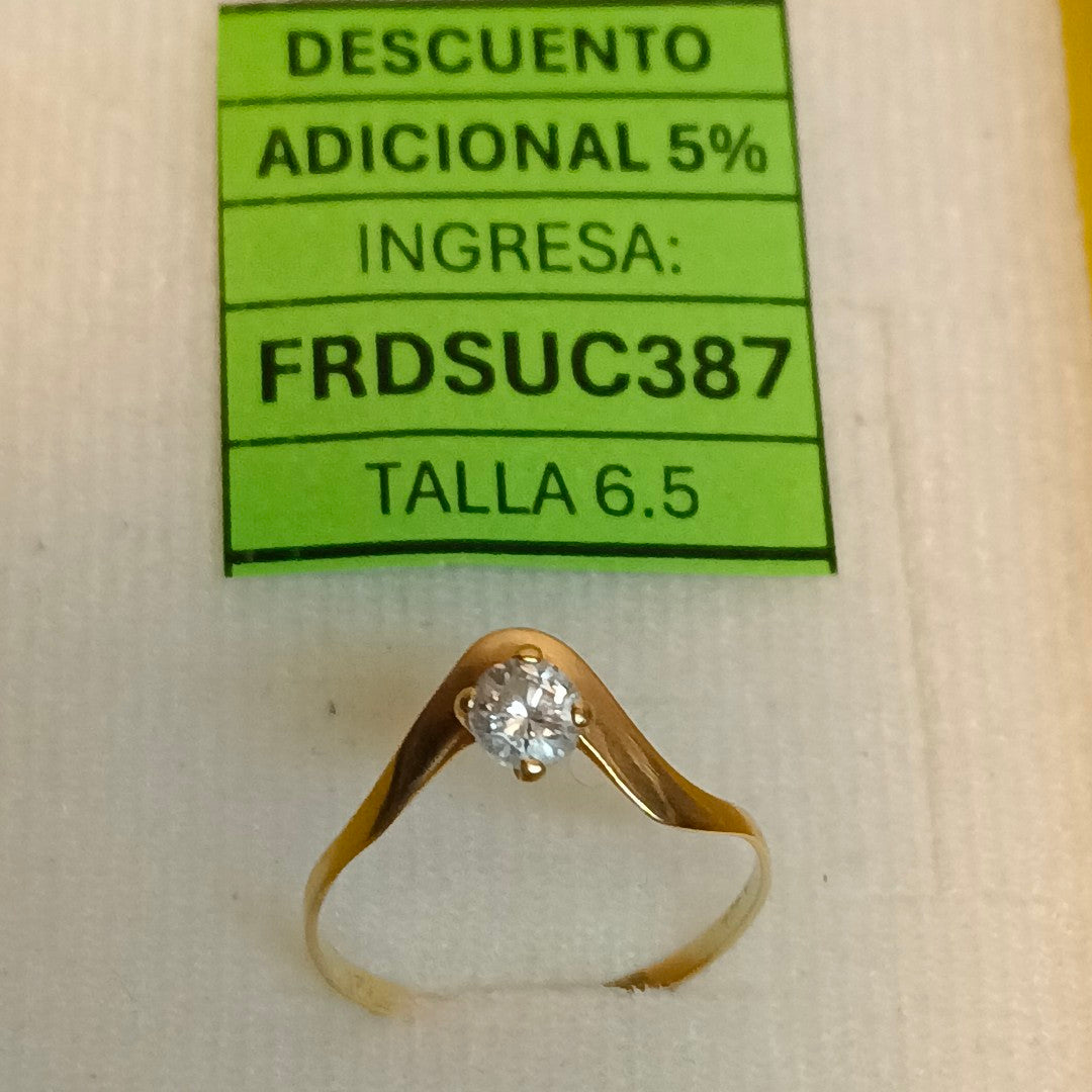 ANILLITO ORO 14 K 1,20 GRMS (SEMINUEVO)
