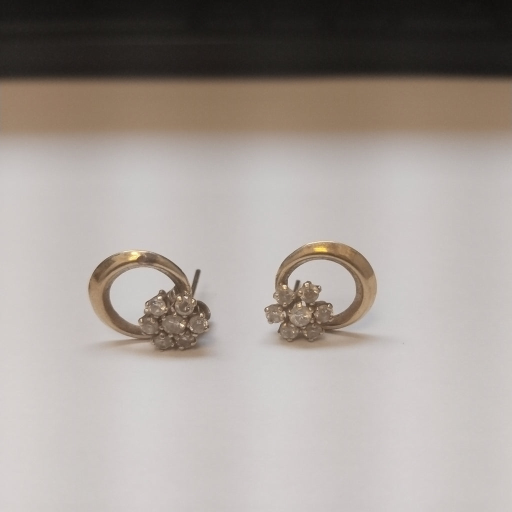 ARETES PAR ORO 14 K 1,80 GRMS (SEMINUEVO)