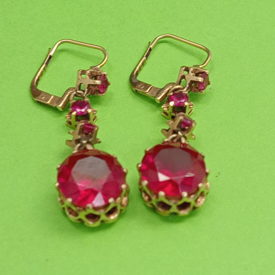 ARETES PAR ORO 10 K 6.9 GRMS (SEMINUEVO)