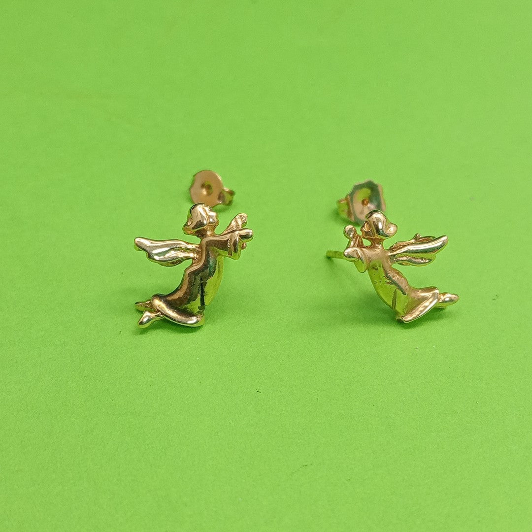 ARETES PAR ORO 14 K 2.8 GRMS (SEMINUEVO)