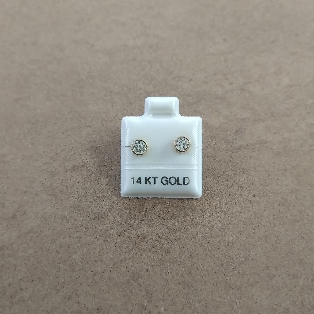 BROQUELES ORO 14K 1.2 (NUEVO)