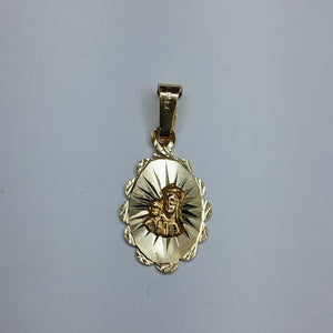 MEDALLA RELIGIOSA ORO 14 K 0,70 GRMS (SEMINUEVO)