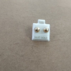 BROQUELES ORO 14K 1.2 (NUEVO)
