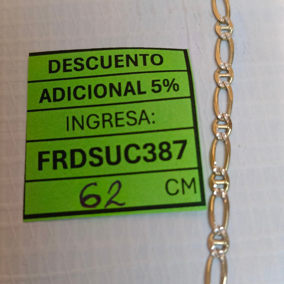 CADENA ORO 14 K 8.6 GRMS (SEMINUEVO)