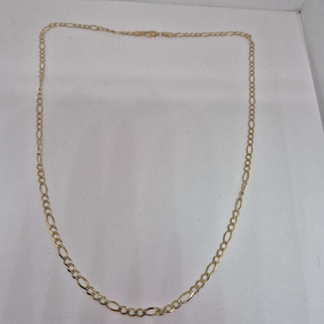 CADENA TEJIDO 3X1 14K 55 CM 8.2 GR (NUEVO)