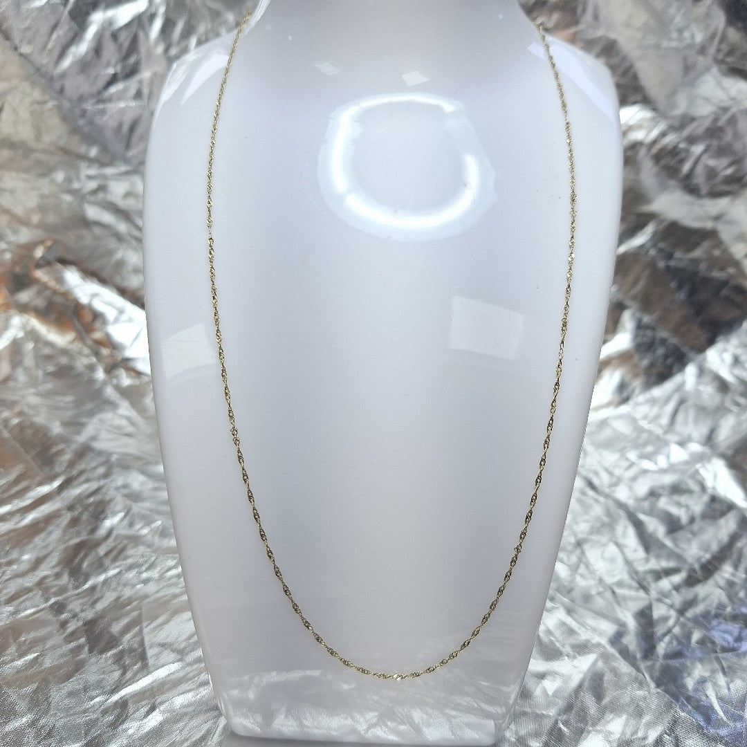 CADENA ORO 10 K 0,90 GRMS (SEMINUEVO)