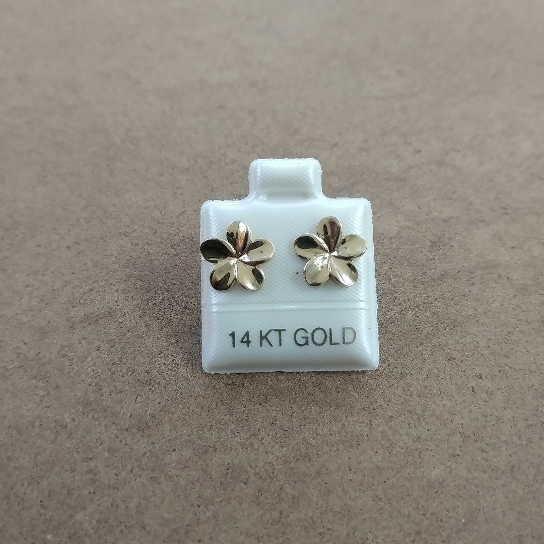 BROQUELES ORO 14K 1.5 (NUEVO)