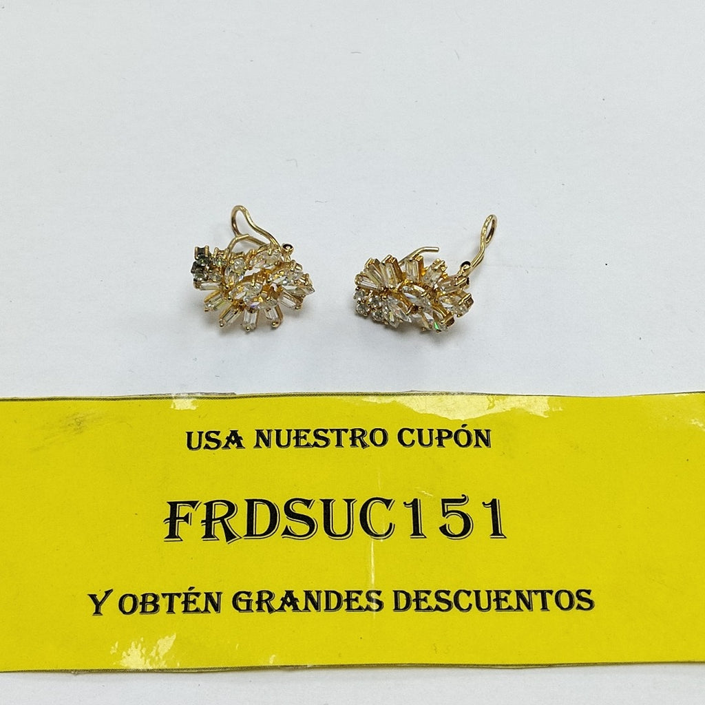 ARETES PAR ORO 10 K 7 GRMS (SEMINUEVO)