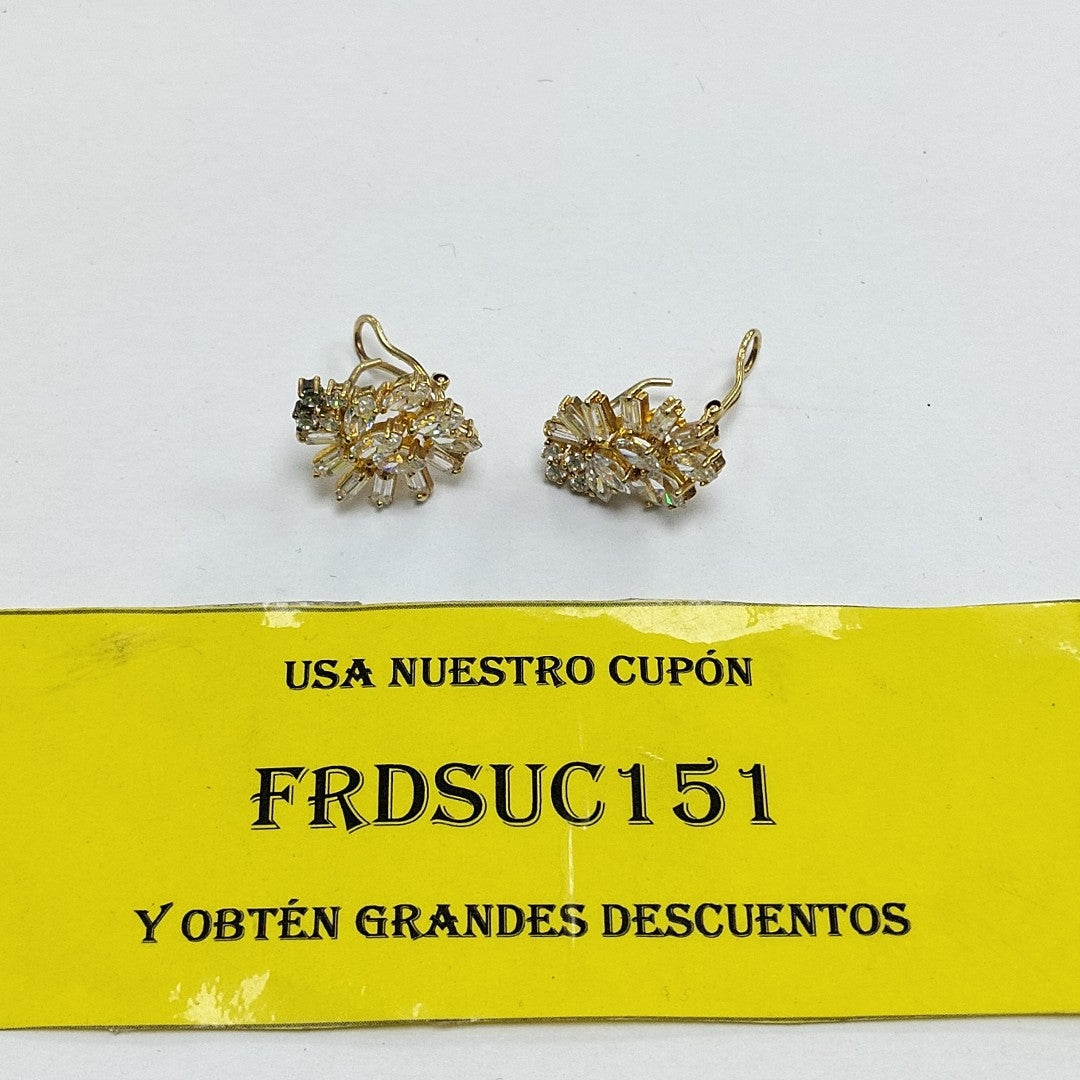 ARETES PAR ORO 10 K 7 GRMS (SEMINUEVO)