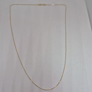 CADENA VENECIANO 14K 50 CM 1.5 GR (NUEVO)