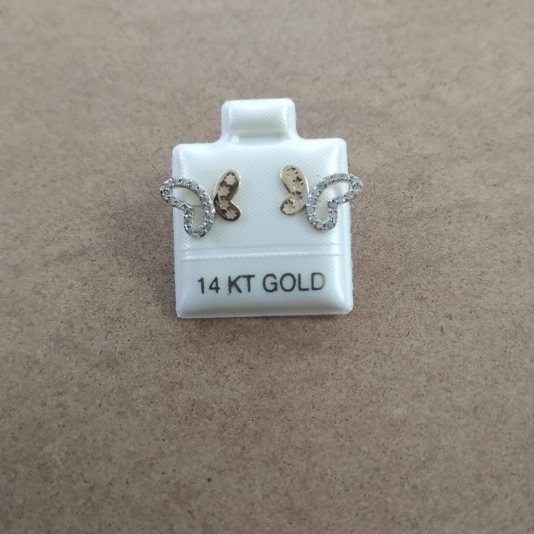 BROQUELES ORO 14K 1.2 (NUEVO)